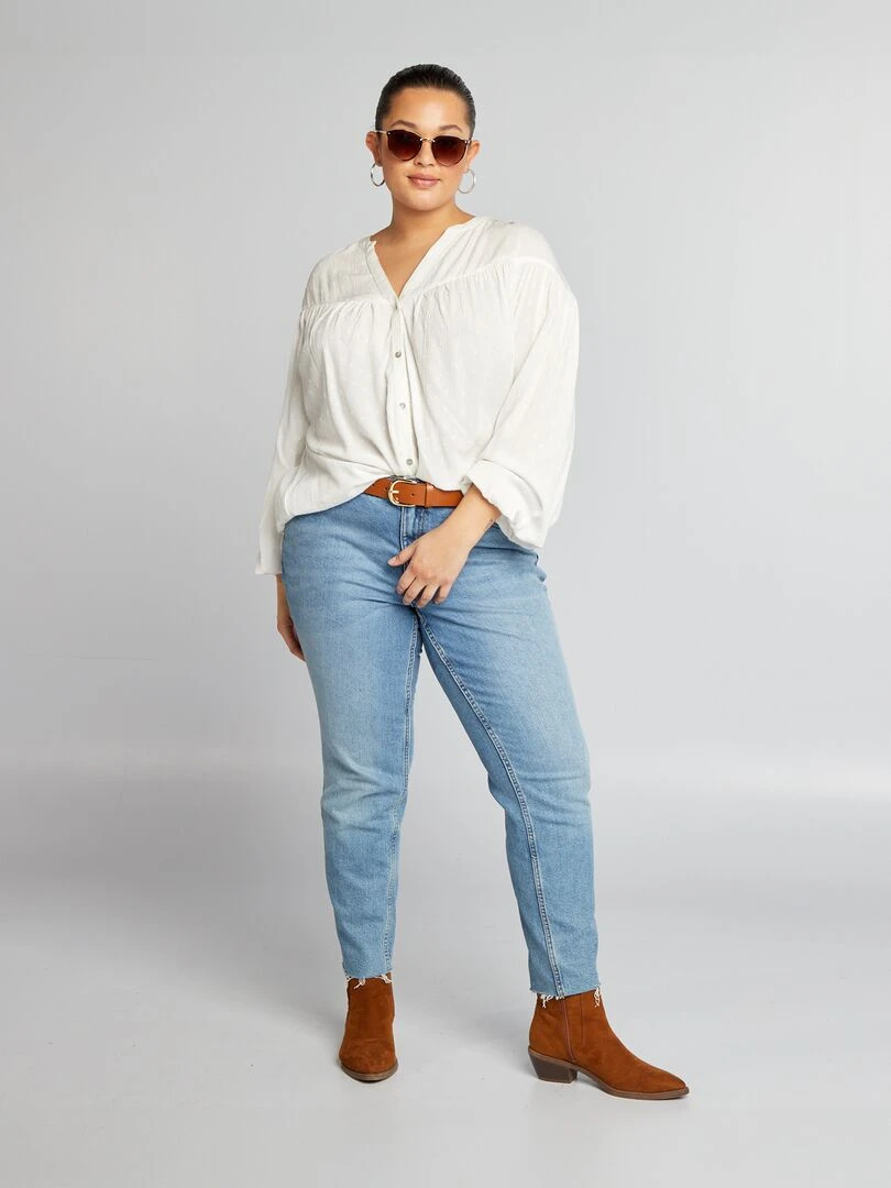 T shirt manches courtes matière douce   noir