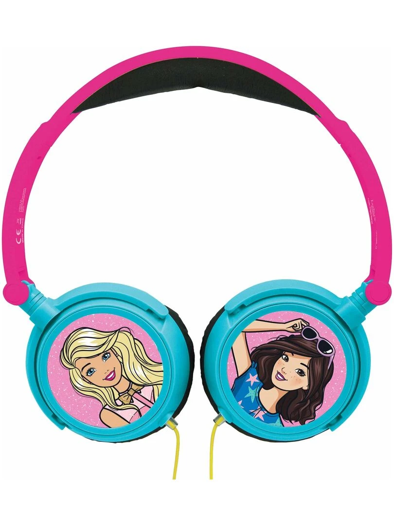 Casque Stéréo Filaire Pliable Pour Enfants Avec Limitation De Volume D'écoute Barbie   N/A