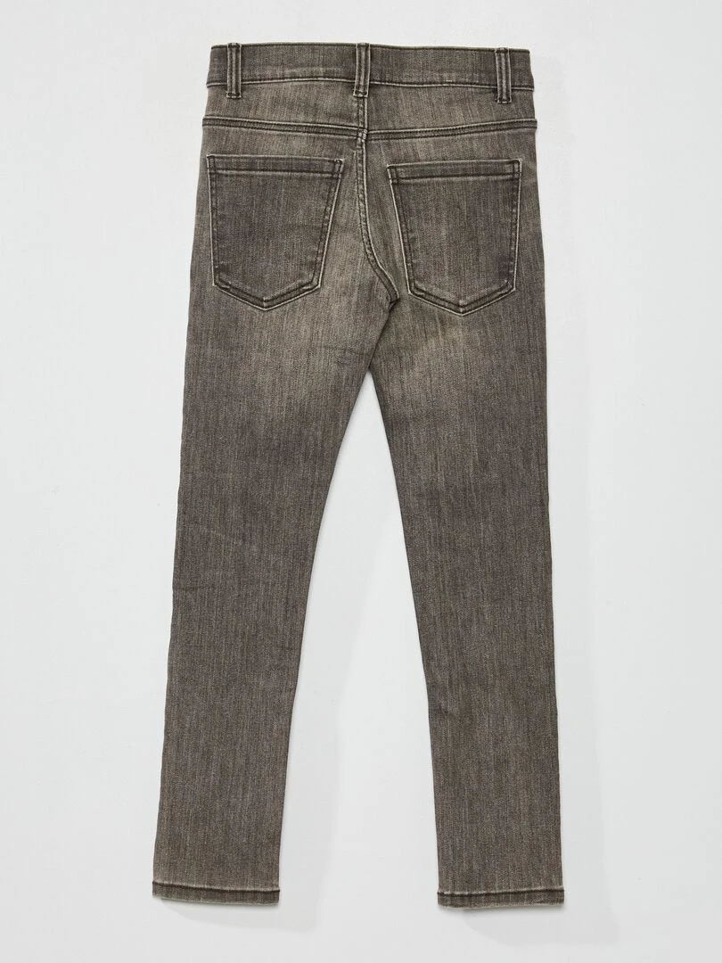 Jean skinny Gris