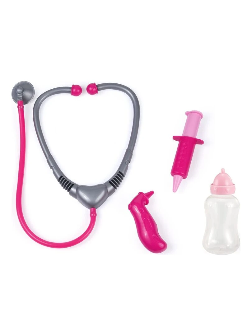 Set de doctuer avec poupée bébé avec son 33cm N/A