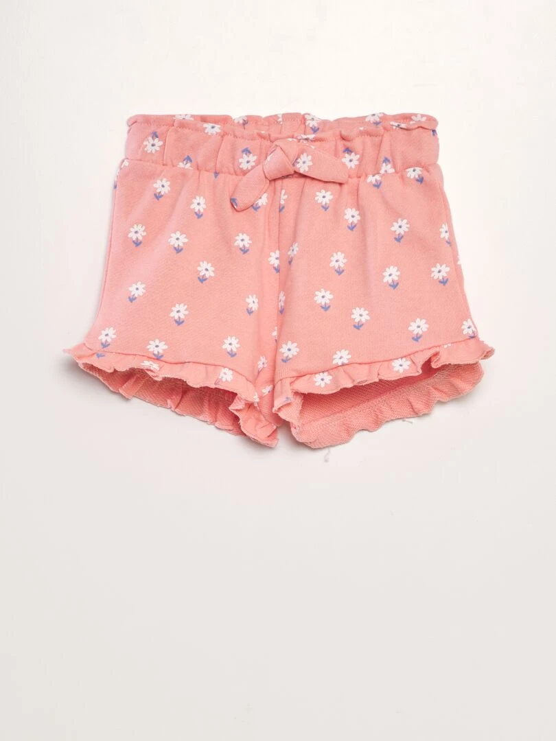 Short imprimé Rose