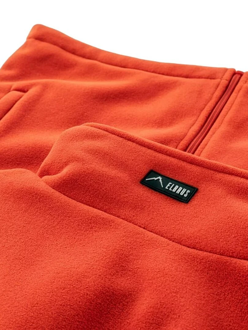 Elbrus   Veste polaire FADIL   Orange clémentine