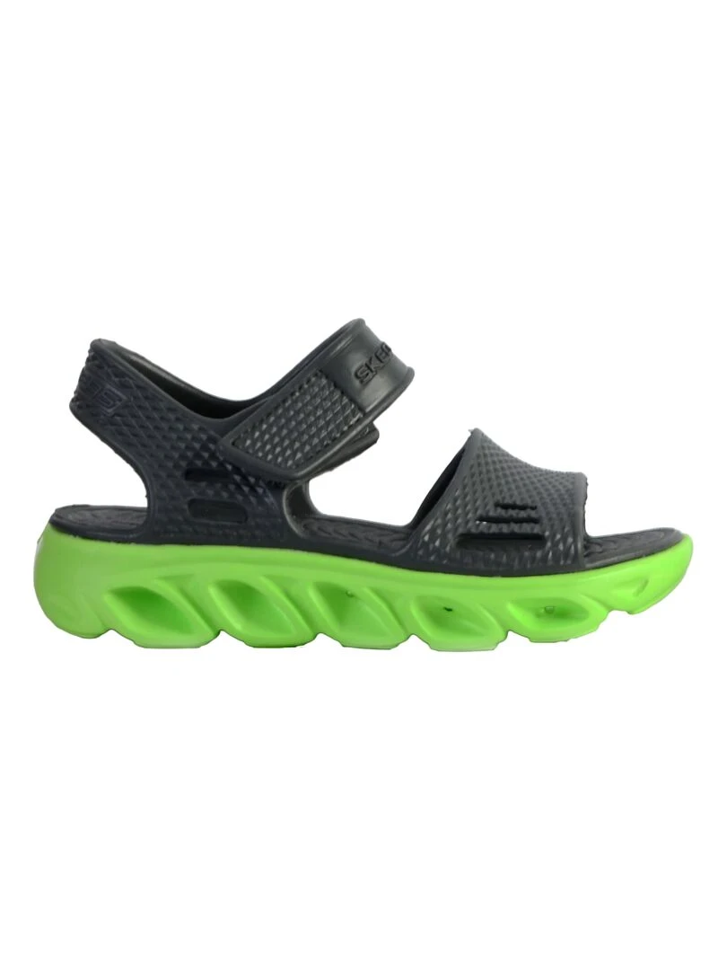 Sandale à Scratch Enfant Skechers Solzo Gris