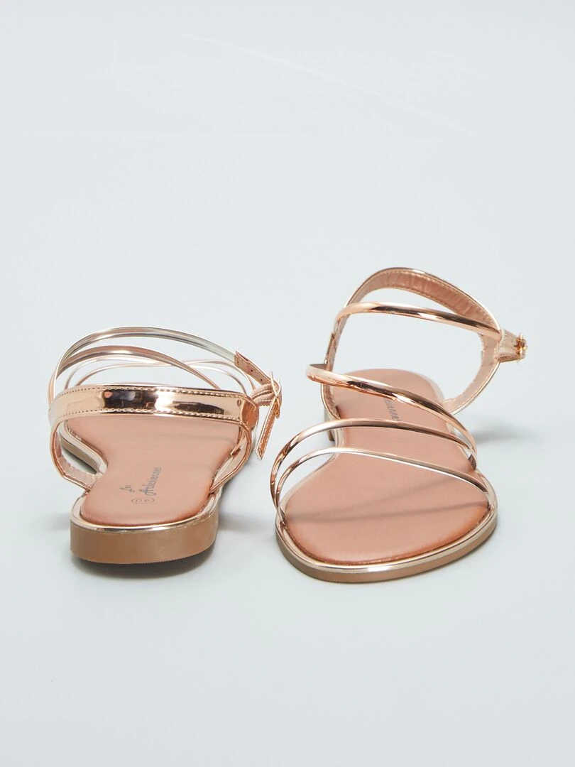 Sandales cuivrées   Cuivré