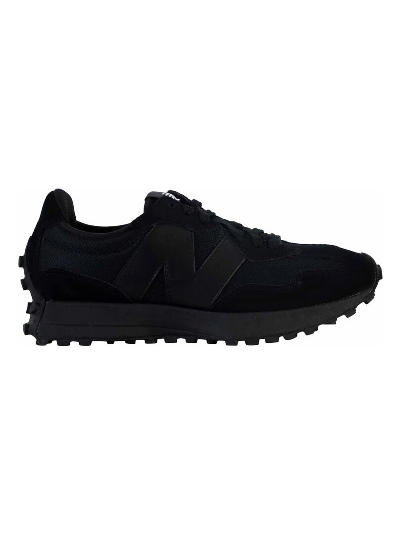 Basket Cuir New Balance 327 Homme Noir