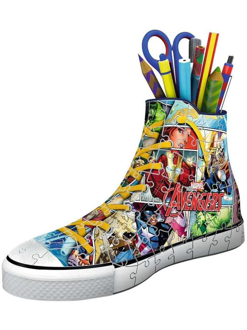 Puzzle 3D Sneaker 108 pièces : Marvel Avengers N/A