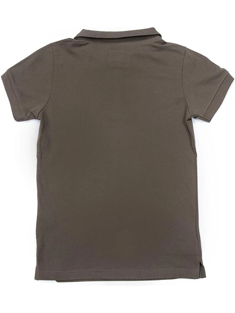 Polo en coton POPPLES BOY   Kaki