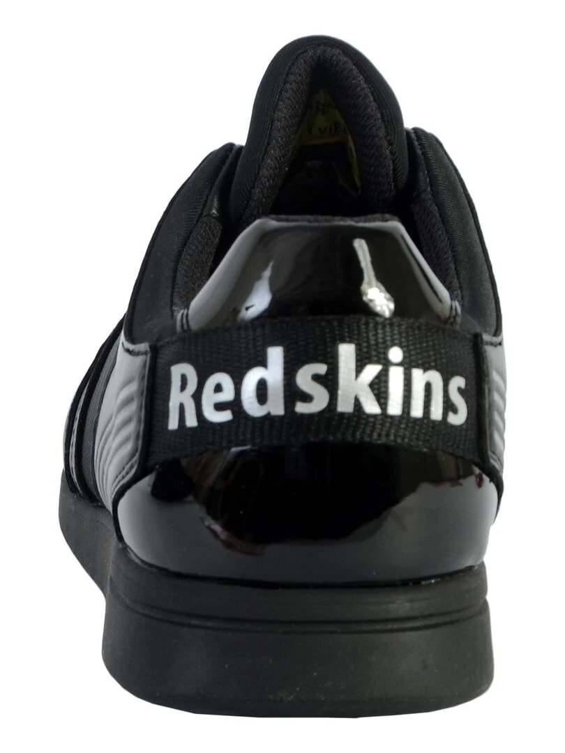 Basket Cuir Redskins Laurier   Noir