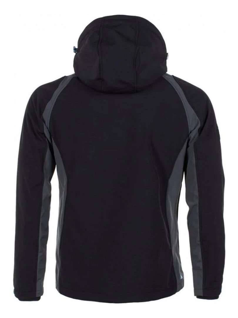 Blouson softshell homme CABILO   PEAK MOUNTAIN   Noir Noir