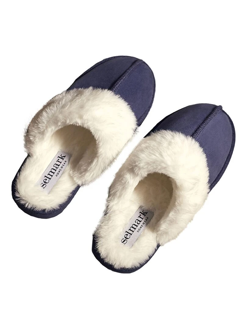 Chaussons ouverts Complementos   Bleu marine