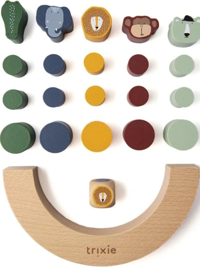 Jeu d'équilibre en bois Trixie Multicolore
