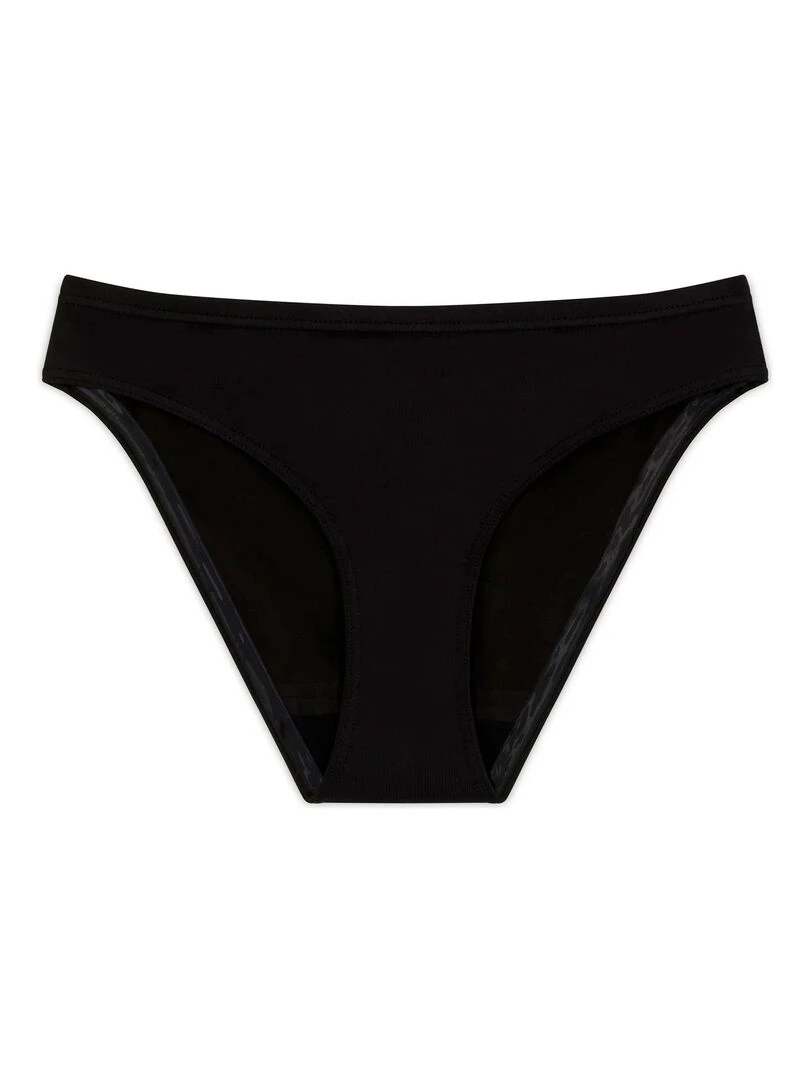 Culotte de Bain Menstruel Bikini adulte   Noir Noir