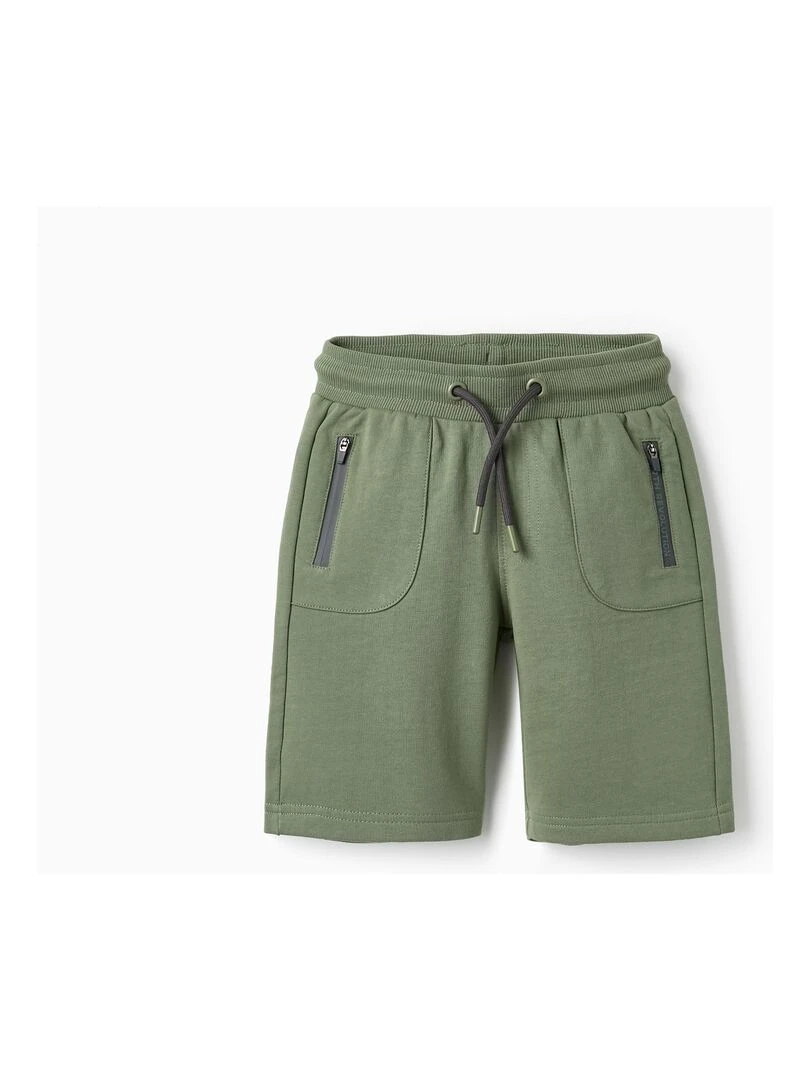 Short de Sport pour Garçon 'Earth Revolution' NATURE TAKEOVER Vert