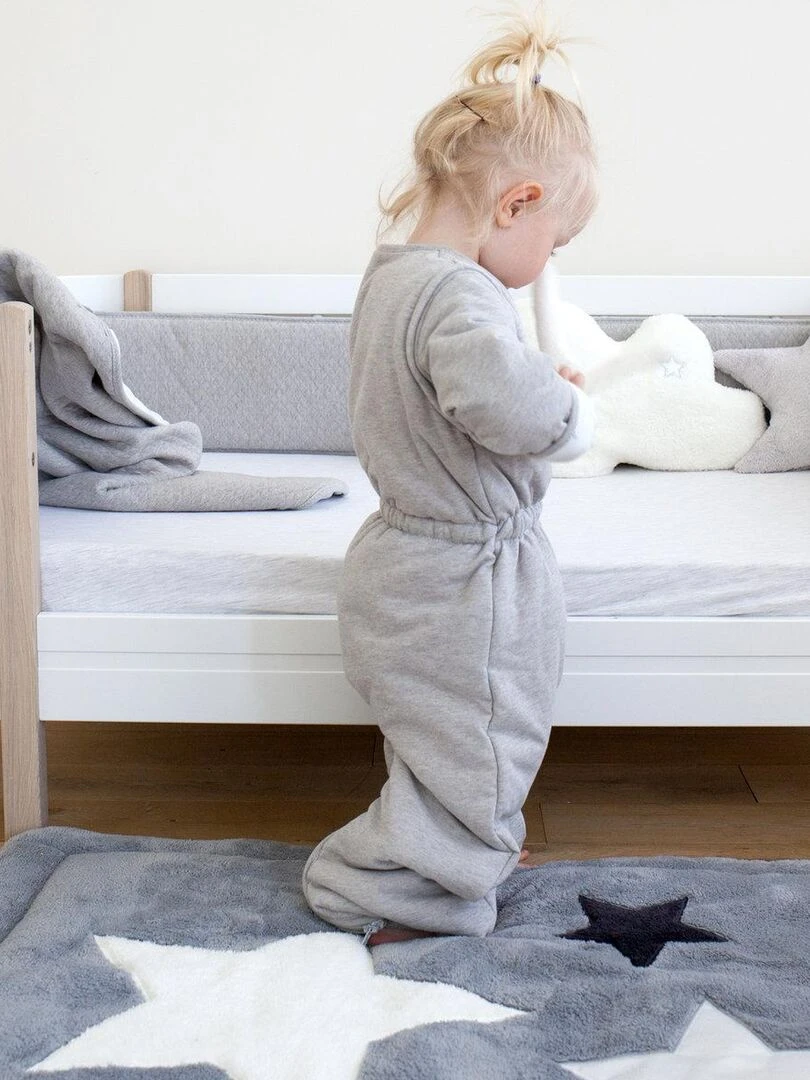 Bemini Gigoteuse 24 36 mois Pady jersey + jersey tog 3 Gris chiné