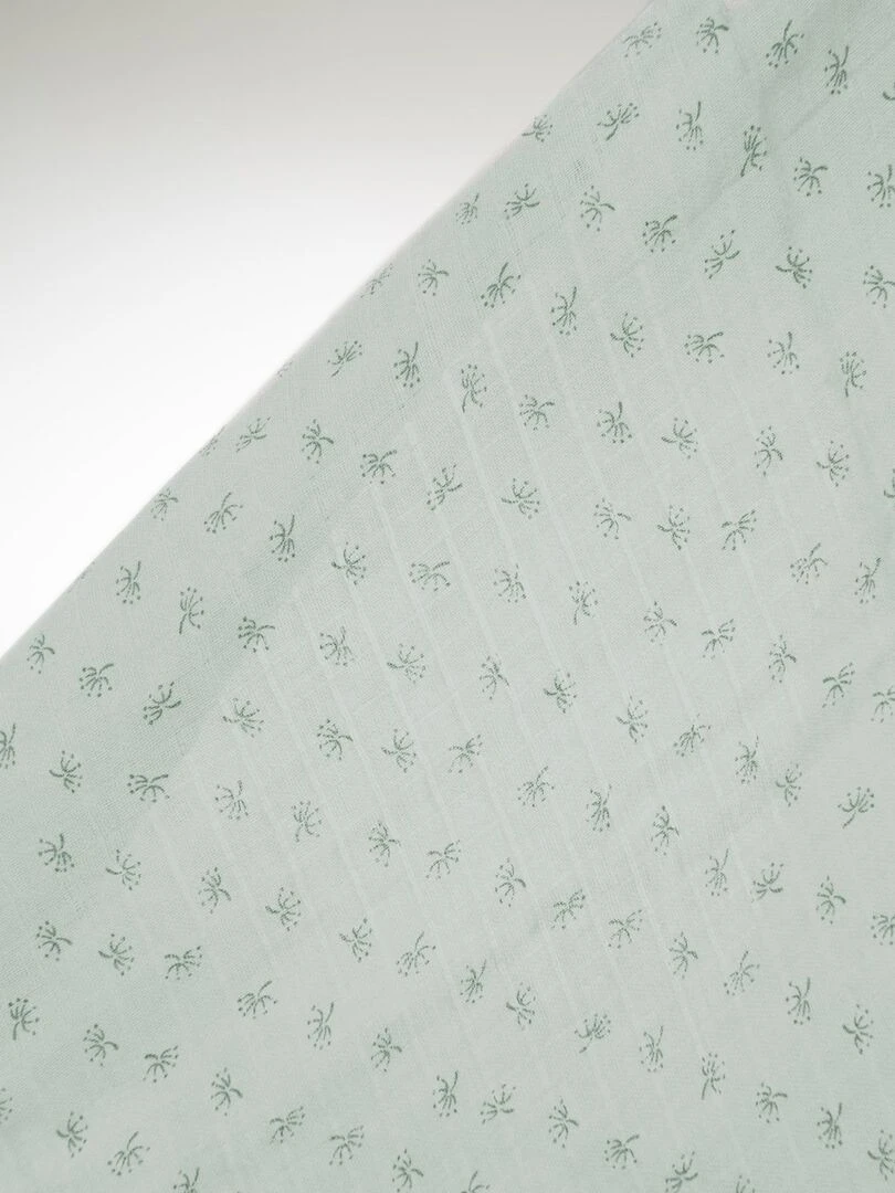 ROBA Lot 2 Serviettes d'Allaitement 'Lil Planet'   120 x120   Coton Bio OEKOTEX   Vert
