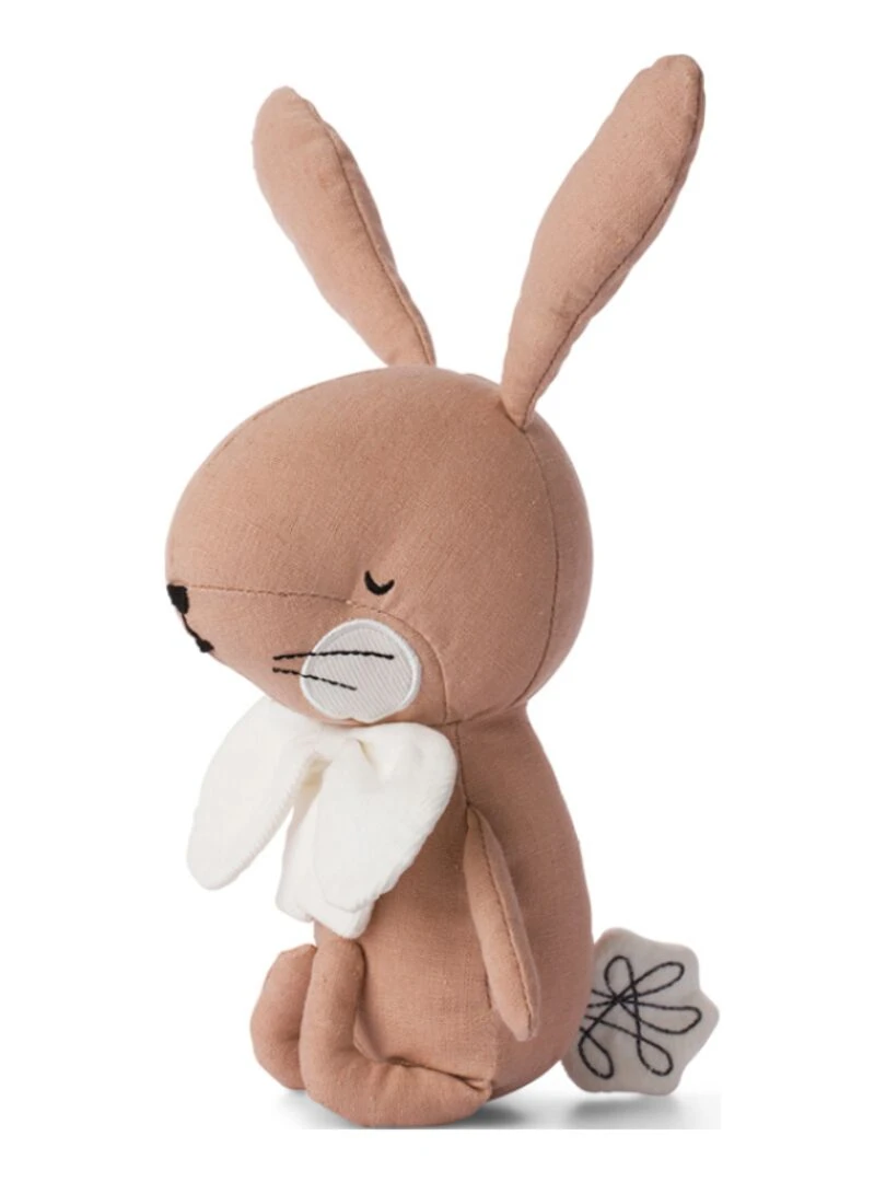 Coffret peluche lapin rose (18 cm)   Rose