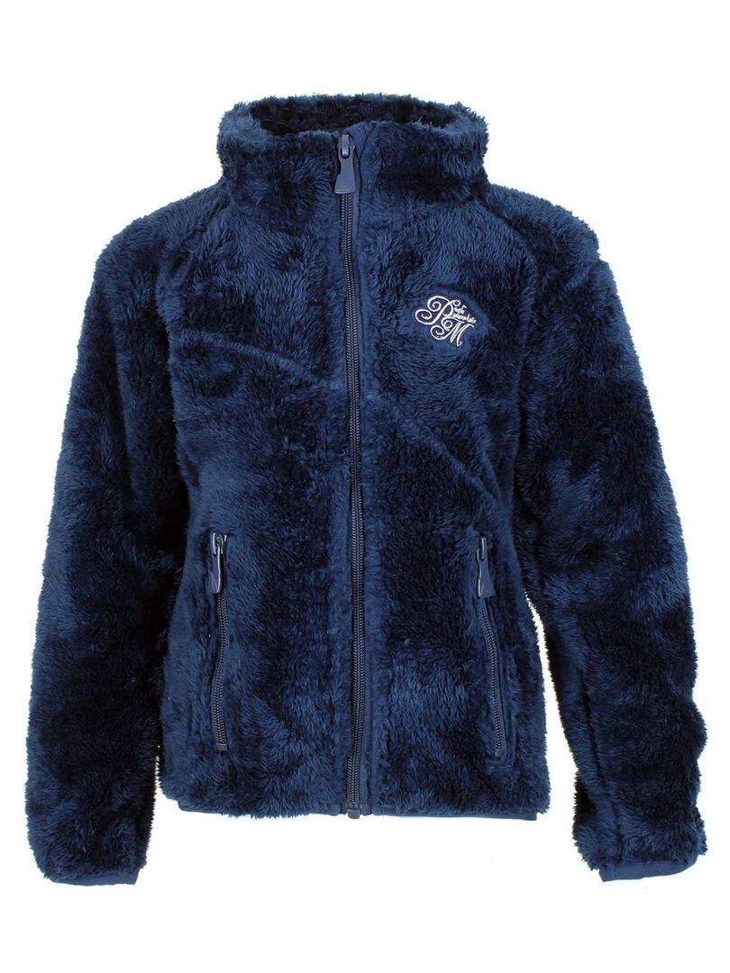 Polaire fille GARIANE PEAK MOUNTAIN Bleu marine