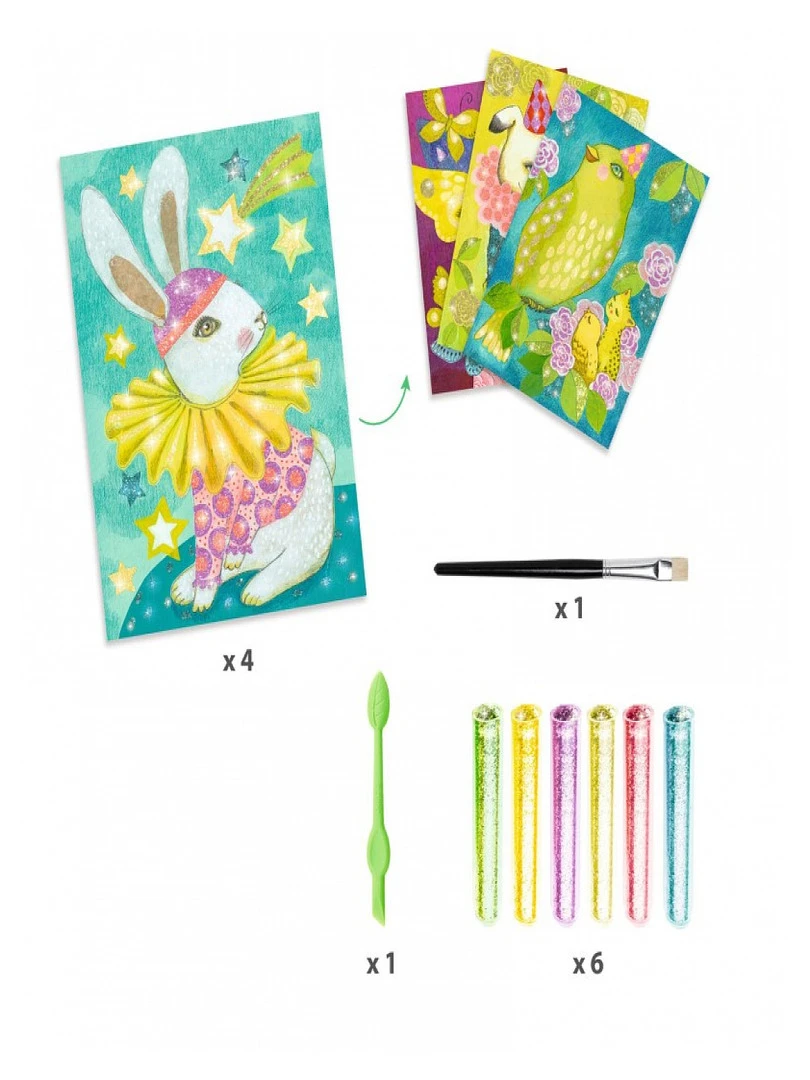 Tableaux Paillettes Carnaval Des Animaux   N/A