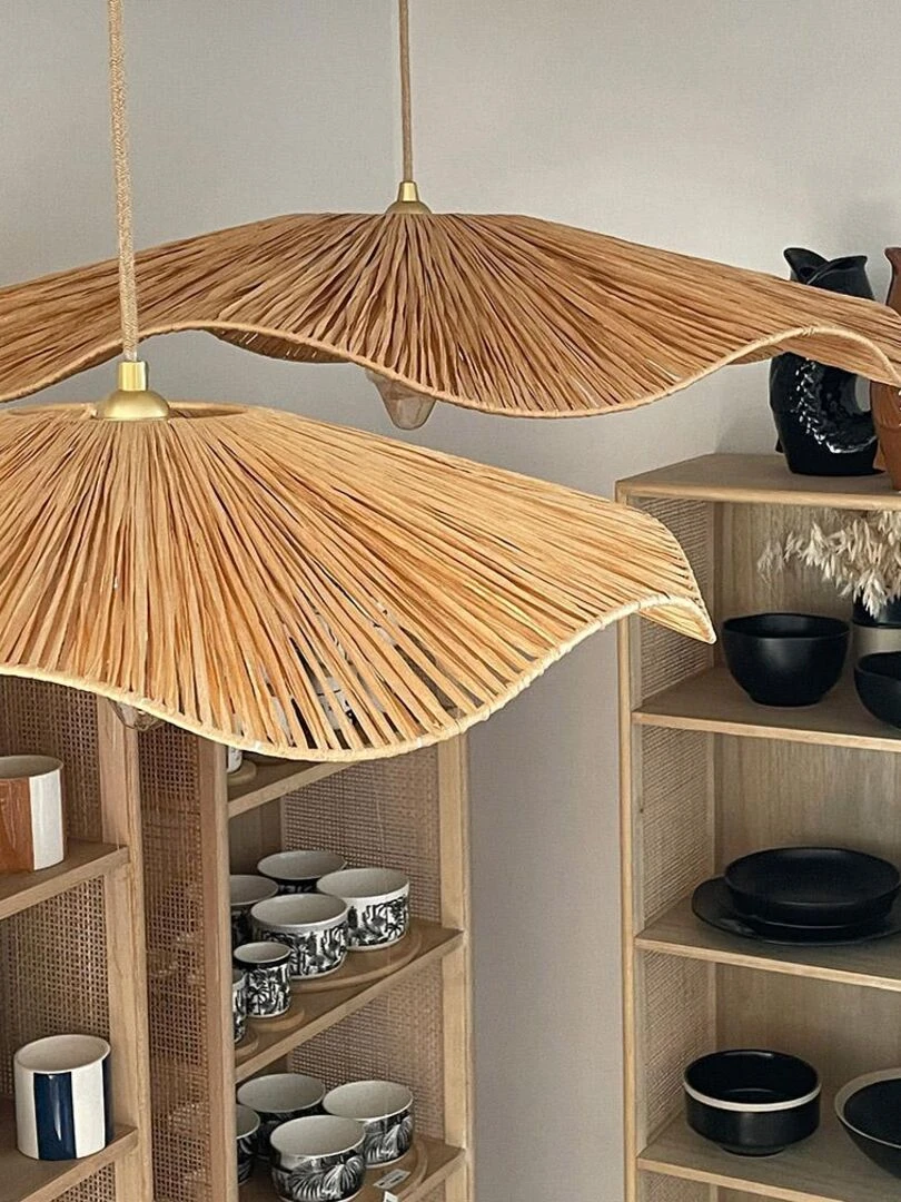 Abat jour pour suspension   Beige