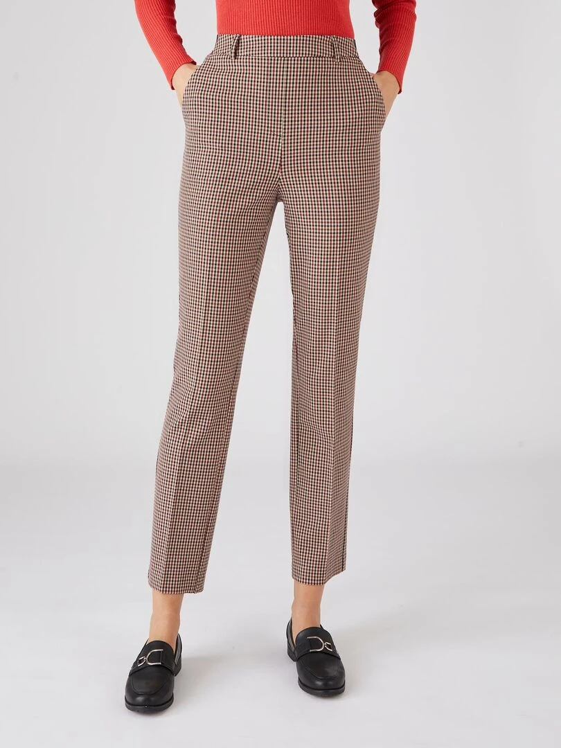 Pantalon 7/8ème bi stretch Damart Beige