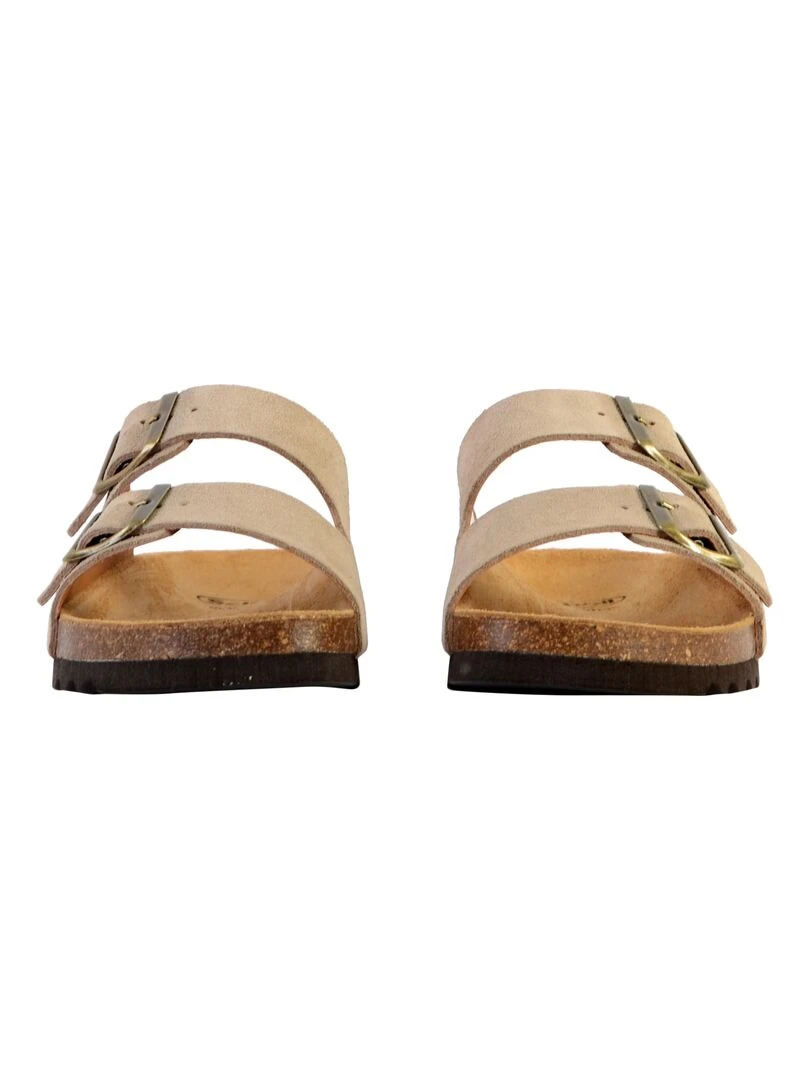 Mules Cuir Scholl Josephine   Beige