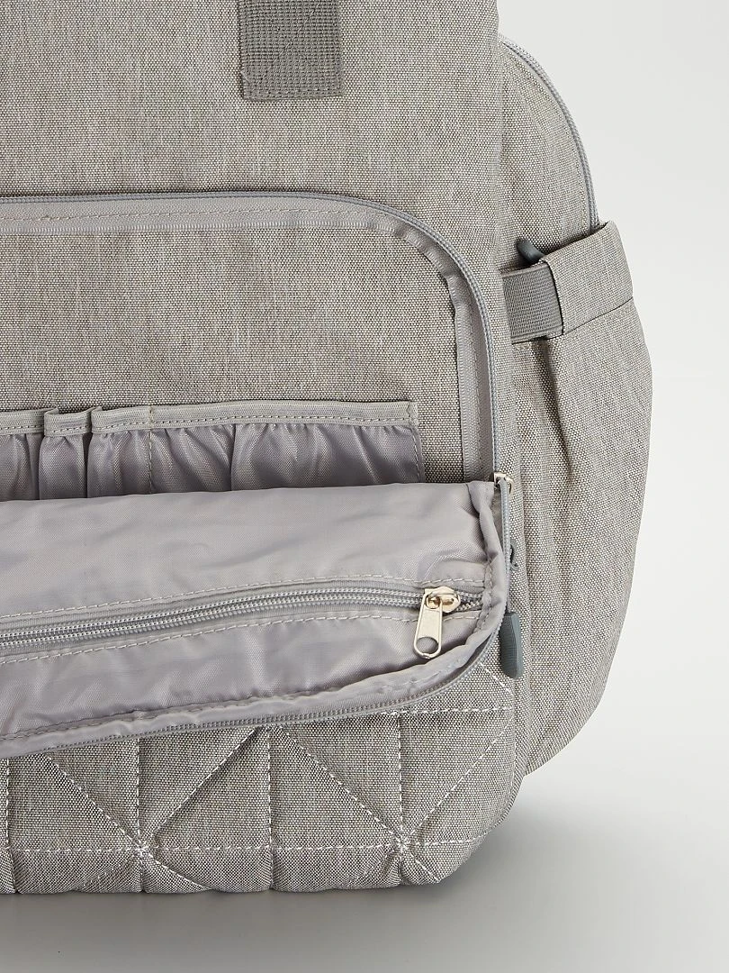 Sac à dos à langer   GRIS