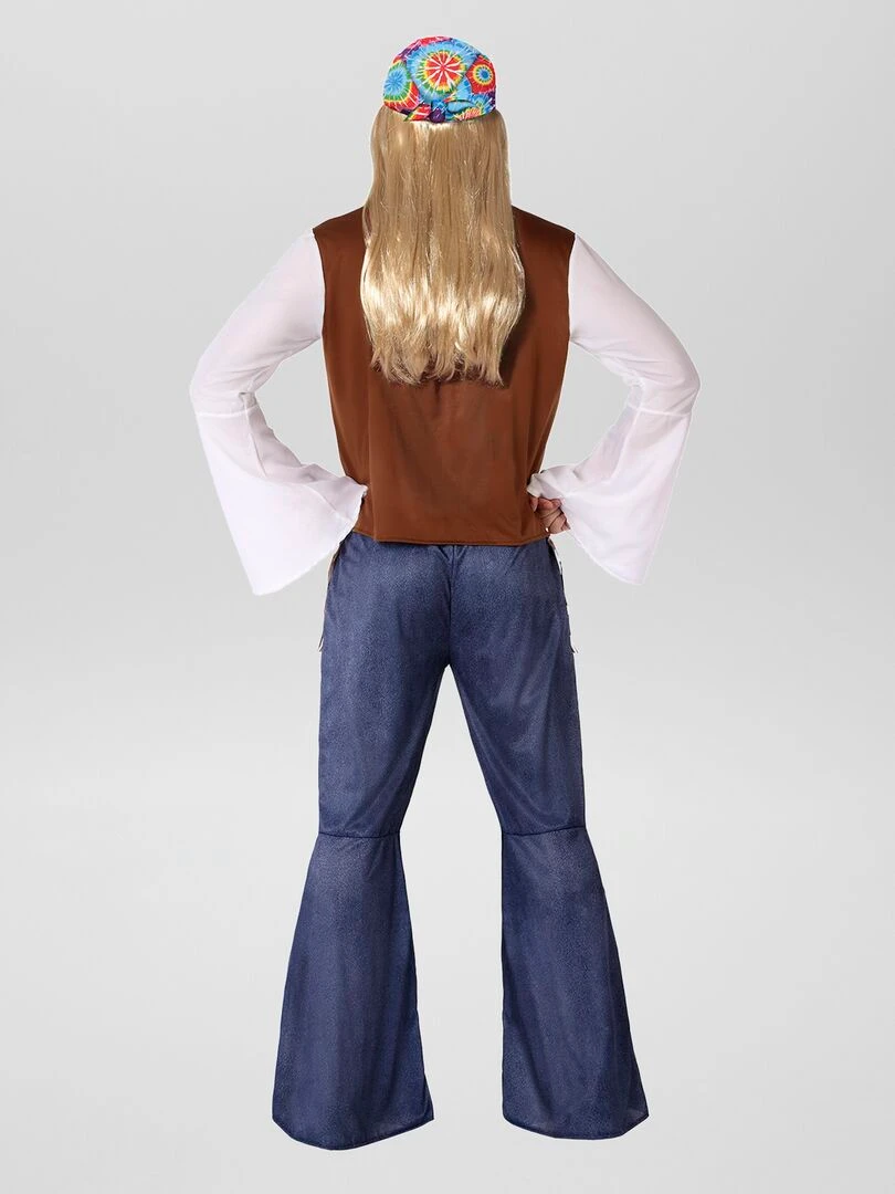 Déguisement de Hippie   2 pièces   Blanc