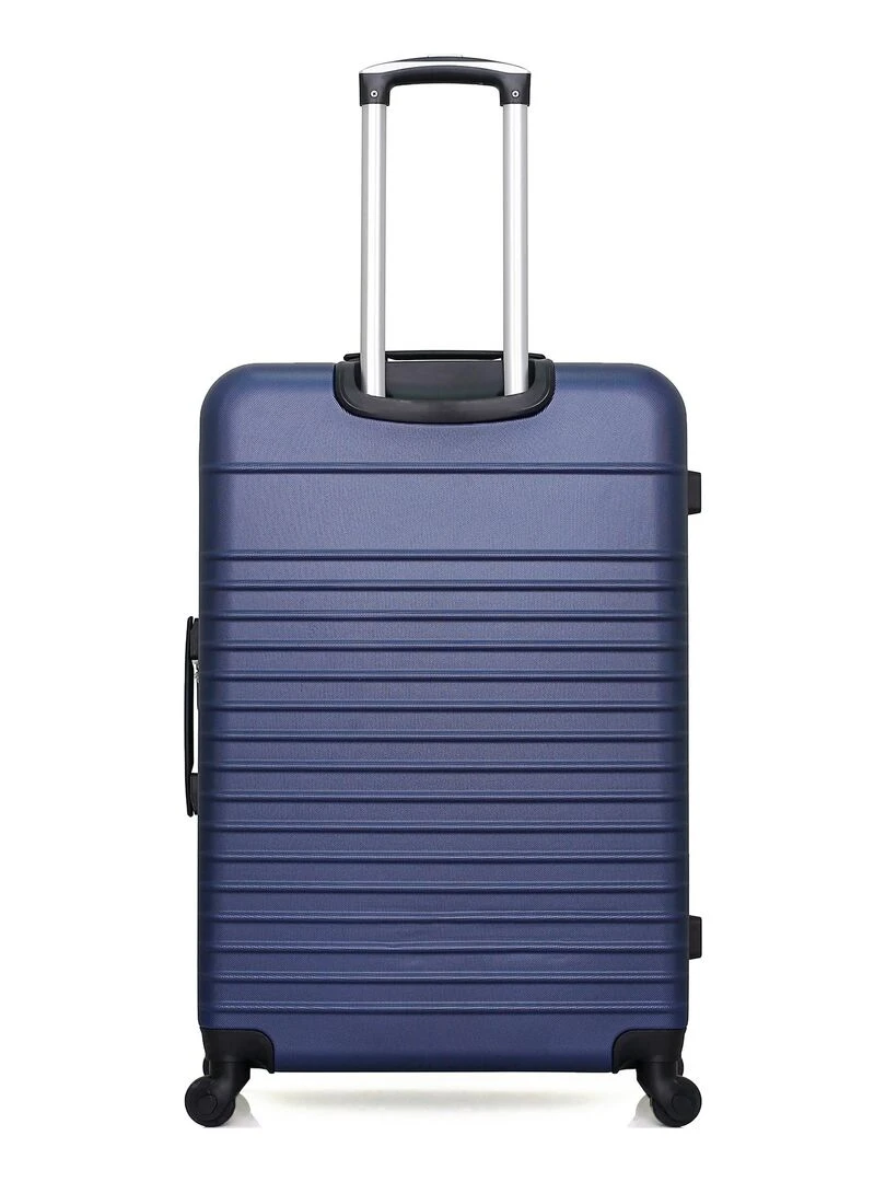 CAMPS UNITED   VALISE GRAND FORMAT ABS CAMBRIDGE 4 ROUES 75 CM   Bleu marine