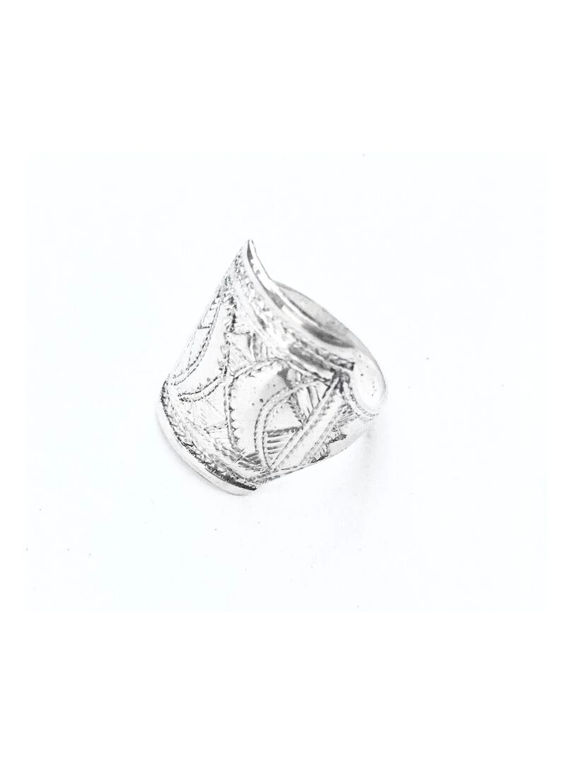 Bague touareg chevalière fabriquée à la main Bijoucolor Argent