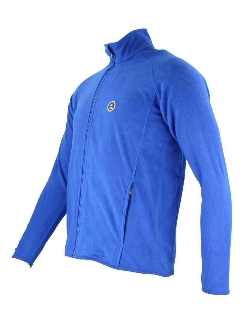 Blouson polaire homme CAFONOR   PEAK MOUNTAIN   Bleu