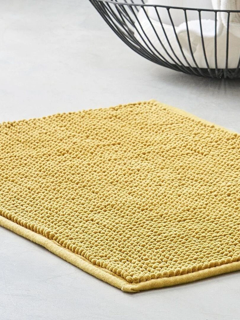 Tapis de bain Bubble uni 'ESSENTIAL' 'TODAY'   Jaune