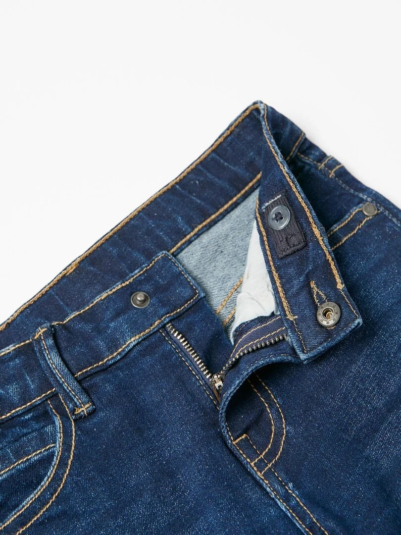 Jean en Coton Garçon 'Slim Fit'  LE CHALET   Bleu foncé