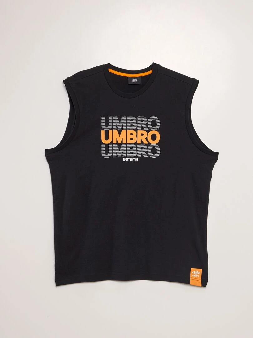 Débardeur 'Umbro' à col rond Noir