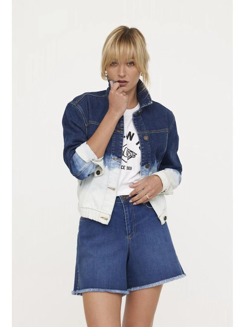 Lee Cooper Veste manches longues coton regular FOUXY Bleu