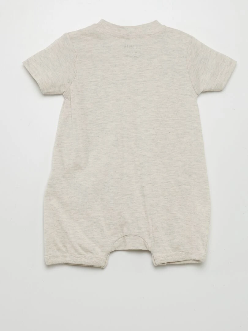 Barboteuse ours   Beige