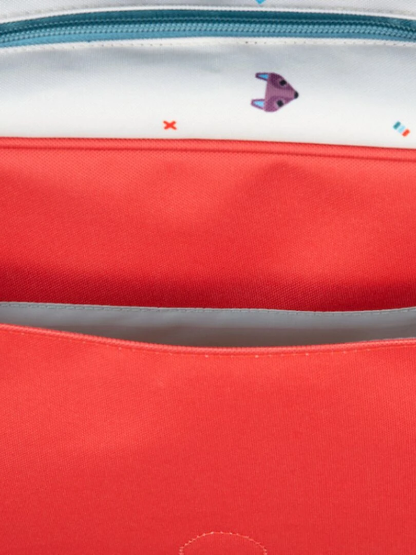 Cartable indiens Alice la renarde   Orange