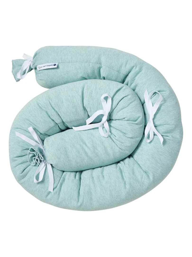 Tour de lit en coton 180 x 9 cm   Vert