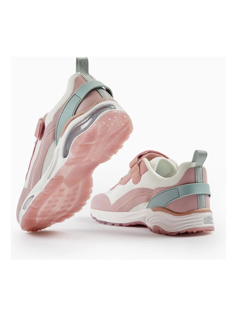 Baskets avec Lumières pour Fille  SWEET FROSTY DREAMS   Blanc