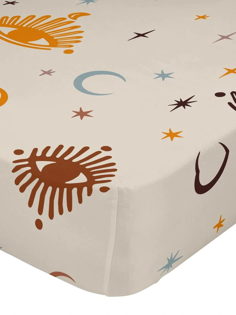 Drap housse Mystical "Happyfriday" Multicolore