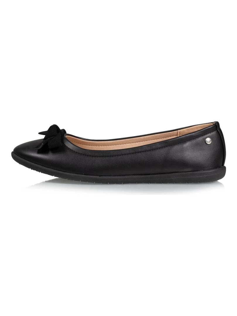 Ballerines Femme nœud Noir   Noir