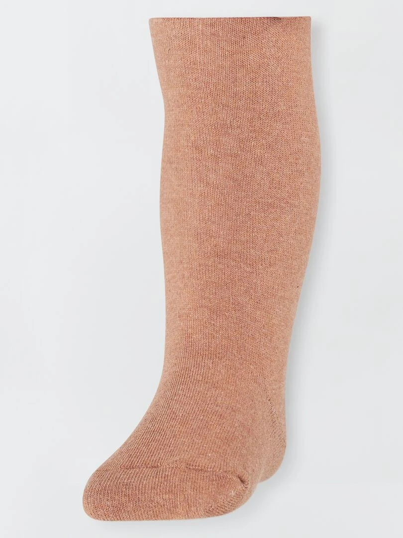 Collants chauds Marron