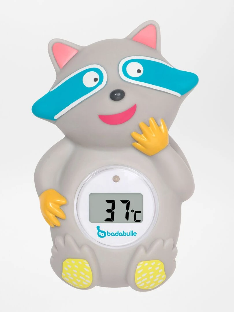 Thermomètre de bain digital 'Badabulle' Gris