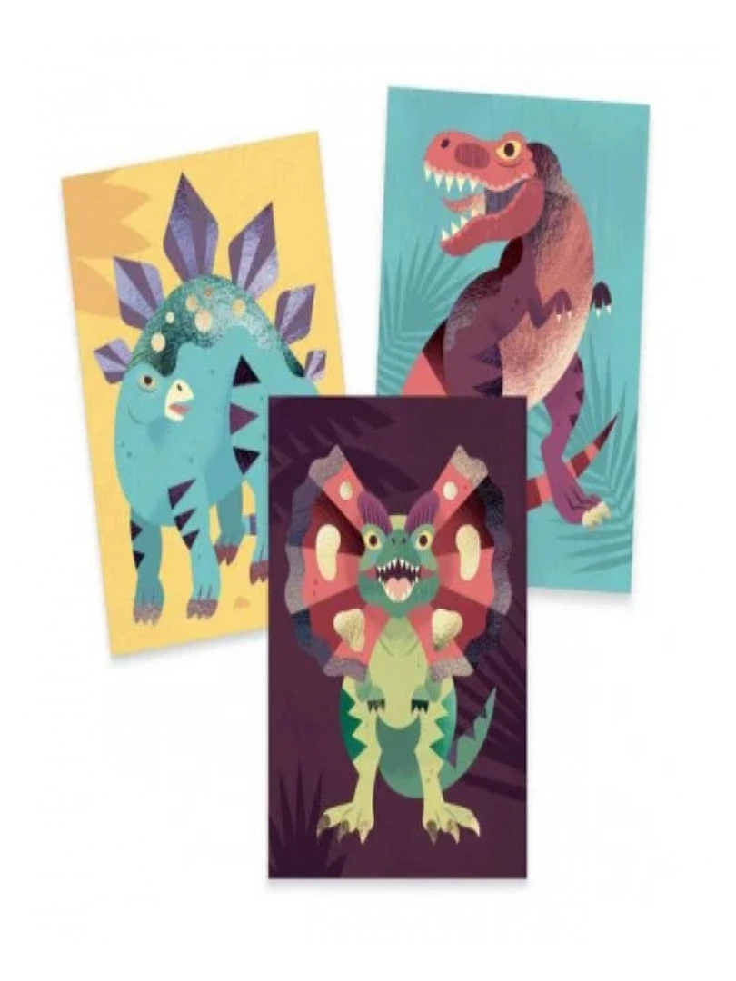 Tableaux Metal Jurassic Dinosaures N/A