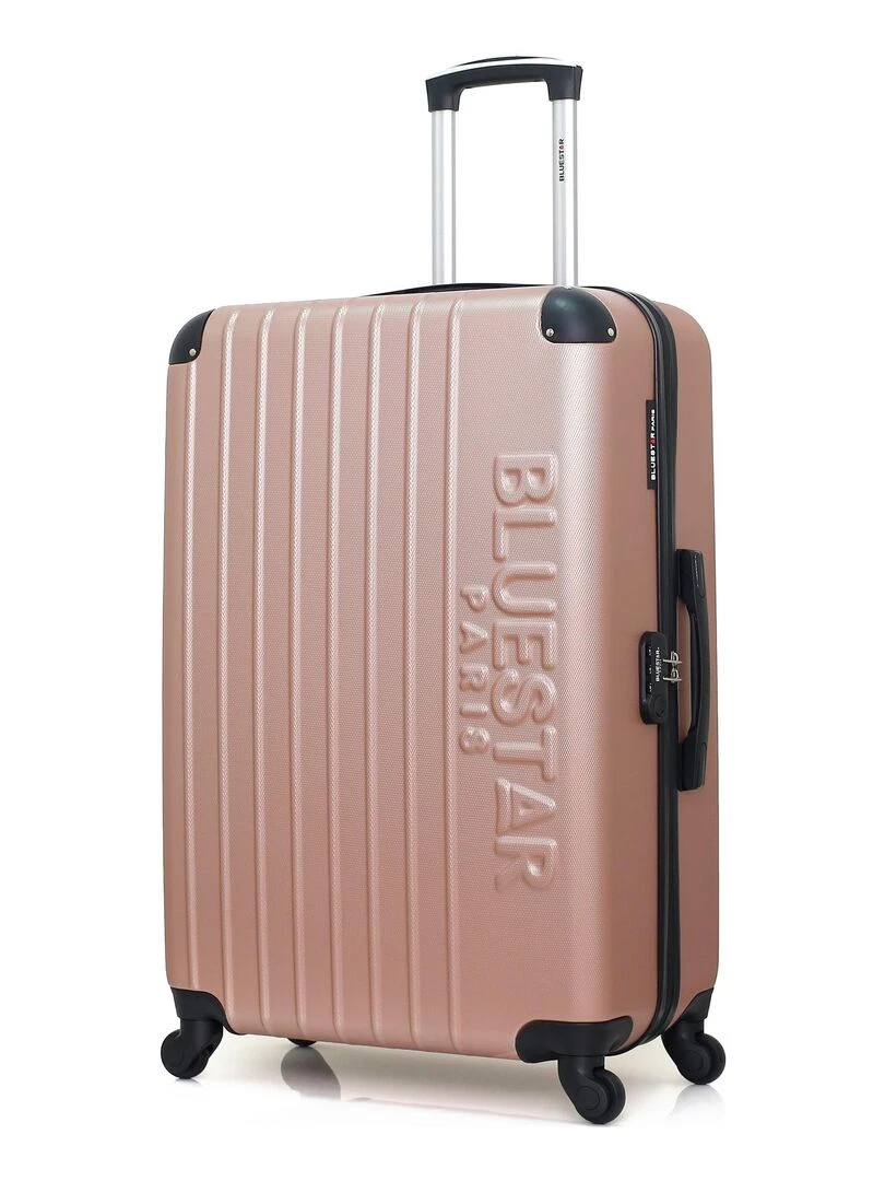 BLUESTAR VALISE GRAND FORMAT RIGIDE BUCAREST Rose