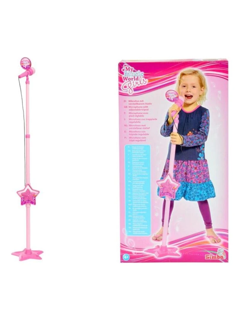 My Music World Girls Microphone sur pied N/A