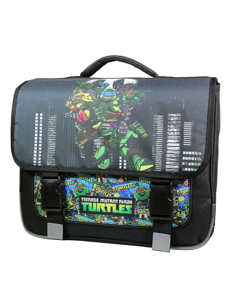 BAGTROTTER Cartable 38 cm Tortues Ninja Noir Noir