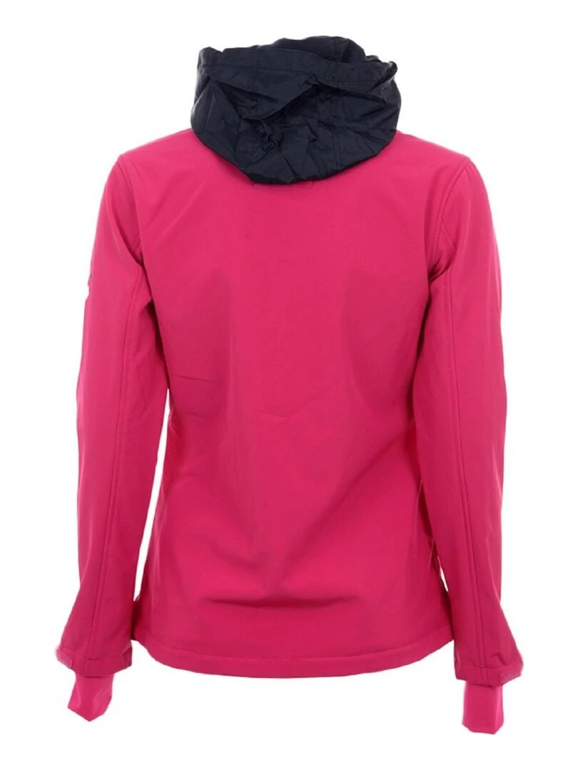 Blouson softshell femme ADJI   VENT DU CAP   Rose