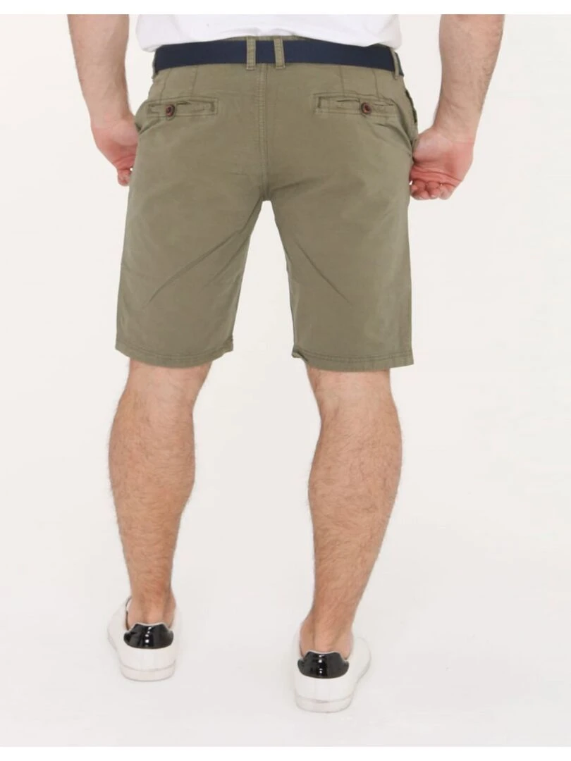 Short en chino Kebello Vert