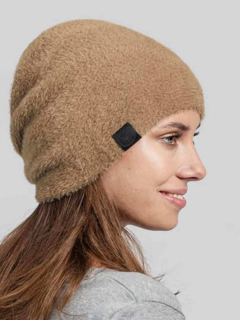 Bonnet Etama Made in UE Marron clair