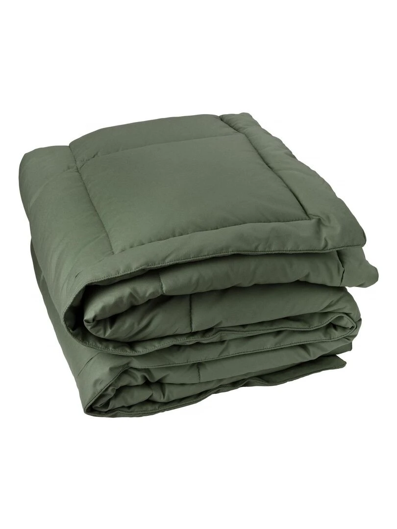 Édredon Effet duvet Kaki